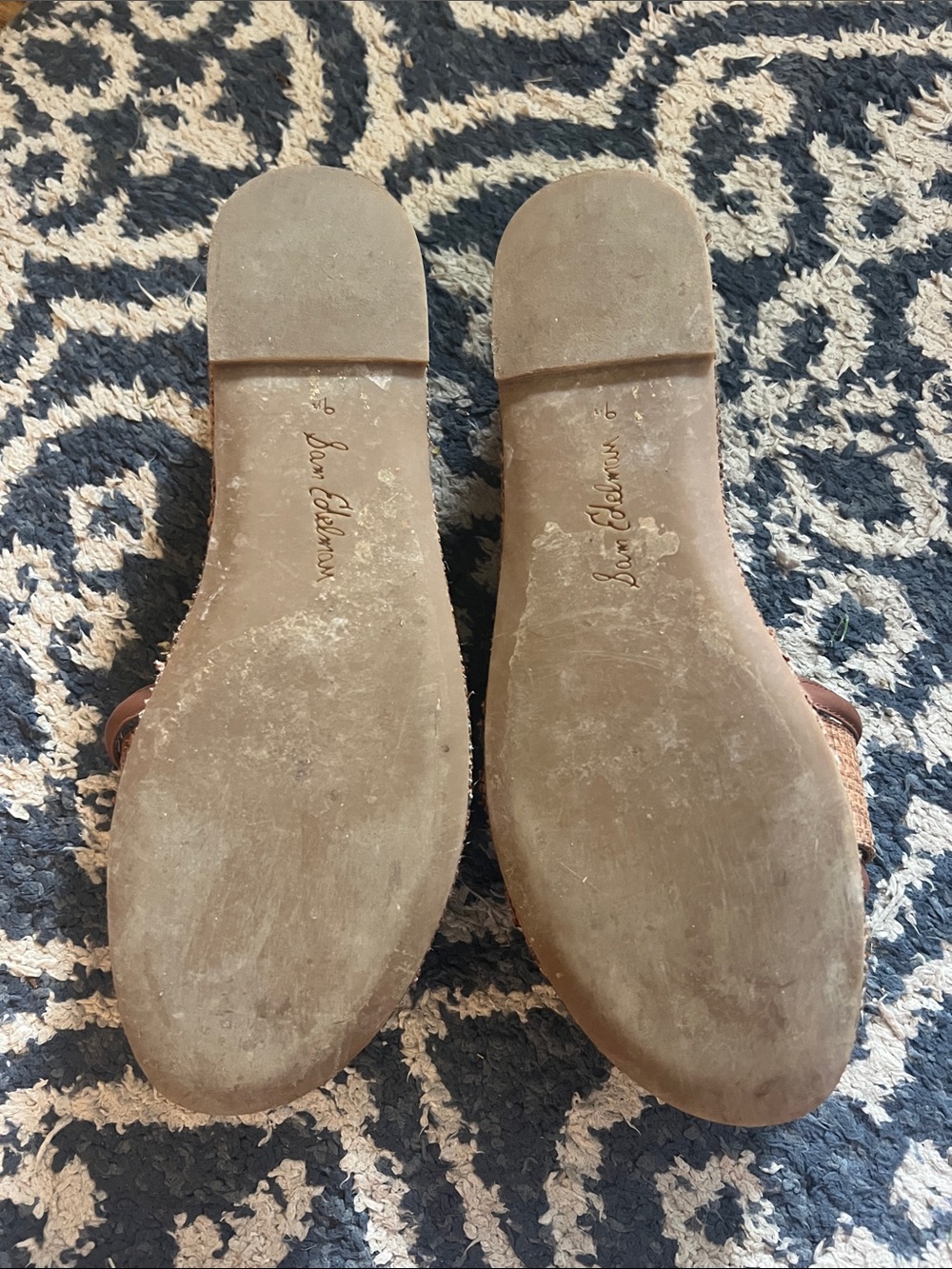 ๐ก Sam Edelman โPauleenaโ Brown Woven Espadrille Sandal ๐ - Picture 3 of 6